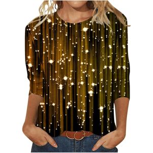 Unbranded (XL, 07 Gold) Ladies Tops Clearance Womens T Shirts Trendy 3/4 Sleeve Tunic Tops Unbranded (XL, 07 Gold) Ladies Tops Clearance Womens T Shirts Trendy 3/4 Sleeve Tunic Tops