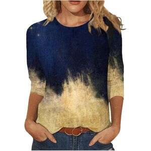 Unbranded (XXL, 01 Blue) Ladies Tops Clearance Womens T Shirts Trendy 3/4 Sleeve Tunic Top Unbranded (XXL, 01 Blue) Ladies Tops Clearance Womens T Shirts Trendy 3/4 Sleeve Tunic Top