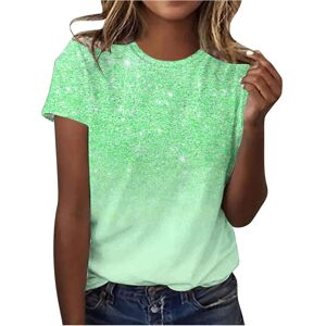Unbranded (3XL, 005* Green) Womens Tops Clearance Ladies T Shirts Summer Sparkling T Shirt Unbranded (3XL, 005* Green) Womens Tops Clearance Ladies T Shirts Summer Sparkling T Shirt