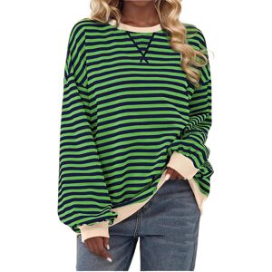 Unbranded (5XL, 001* Army Green) Womens Tops Clearance Women's Oversized Sweatshirts Strip Unbranded (5XL, 001* Army Green) Womens Tops Clearance Women's Oversized Sweatshirts Strip