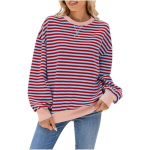 Unbranded (XXL, 002* Watermelon Red) Womens Tops Clearance Women's Oversized Sweatshirts S Unbranded (XXL, 002* Watermelon Red) Womens Tops Clearance Women's Oversized Sweatshirts S