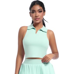 Unbranded (Vest - light mint green, L) Outdoor leisure lapel vest running sports fitness b Unbranded (Vest - light mint green, L) Outdoor leisure lapel vest running sports fitness b