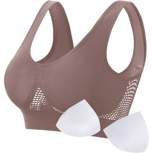 Unbranded (XL, 04* Brown) Sports Bras Womens 1/2PC Plus Size High Impact No Underwire Wire Unbranded (XL, 04* Brown) Sports Bras Womens 1/2PC Plus Size High Impact No Underwire Wire