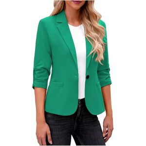 Unbranded (S, 001* Green) Blazers for Women Business Casual Dressy Long Sleeve Jackets Loo Unbranded (S, 001* Green) Blazers for Women Business Casual Dressy Long Sleeve Jackets Loo