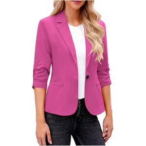 Unbranded (S, 003* Hot Pink) Blazers for Women Business Casual Dressy Long Sleeve Jackets Unbranded (S, 003* Hot Pink) Blazers for Women Business Casual Dressy Long Sleeve Jackets