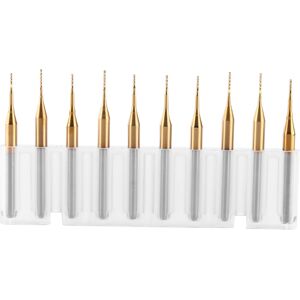 Unbranded 10pcs Titanium Coat Tungsten Carbide End Mill Unbranded 10pcs Titanium Coat Tungsten Carbide End Mill