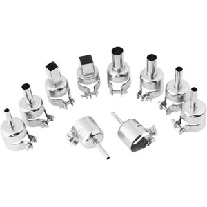Unbranded 10pcs/Set Heat Gun Nozzles Kits For Hot Air Unbranded 10pcs/Set Heat Gun Nozzles Kits For Hot Air
