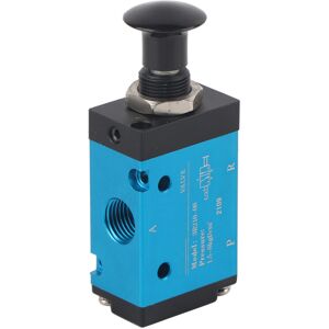 Unbranded Air Valve Two‑Position Three‑way Hand Valve 1/4 Unbranded Air Valve Two‑Position Three‑way Hand Valve 1/4