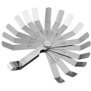 Unbranded Stainless Steel Curved Feeler Gauge Ruler Welding Unbranded Stainless Steel Curved Feeler Gauge Ruler Welding