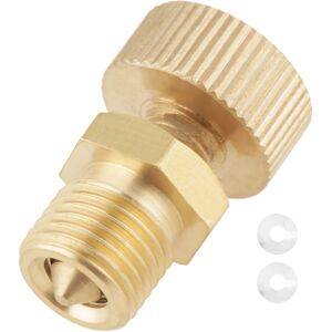 Unbranded 1pcs Brass Air Bleed Valve Screw For High Pressure Unbranded 1pcs Brass Air Bleed Valve Screw For High Pressure