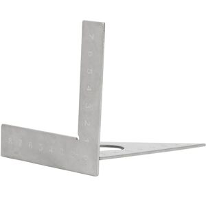 Unbranded Square Layout Triangular Ruler Stainless Steel 90 Unbranded Square Layout Triangular Ruler Stainless Steel 90