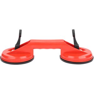Unbranded Double Suction Cup Red Plastic DoubleHead Glass Unbranded Double Suction Cup Red Plastic DoubleHead Glass