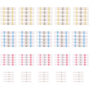 Unbranded 100Pcs Heat Shrink Tubes Waterproof HotMelt Solder Unbranded 100Pcs Heat Shrink Tubes Waterproof HotMelt Solder