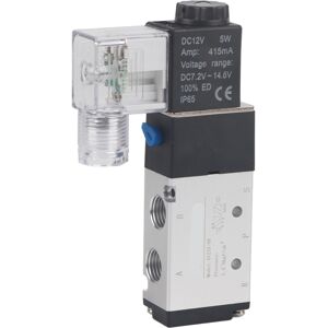 Unbranded 4V210-08 Solenoid Air Valve 2 Position 5 Port Unbranded 4V210-08 Solenoid Air Valve 2 Position 5 Port