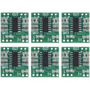 Unbranded 6pcs Super Small 3W+3W Type D Digital Audio Unbranded 6pcs Super Small 3W+3W Type D Digital Audio