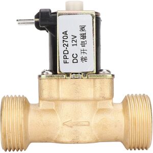 Unbranded G3/4" Normally Open Brass Solenoid Electromagnetic Unbranded G3/4" Normally Open Brass Solenoid Electromagnetic