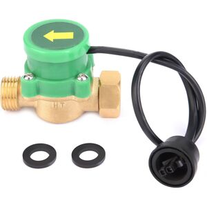 Unbranded G1/2-G1/2 Thread Water Pump Flow Sensor Electronic Unbranded G1/2-G1/2 Thread Water Pump Flow Sensor Electronic