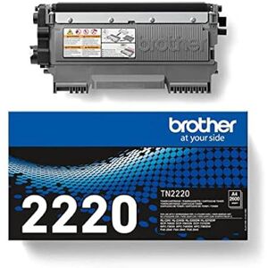 Brother TN2220 Black Toner Cartridge - Exceptional Print Quality - High Print Ca Brother TN2220 Black Toner Cartridge - Exceptional Print Quality - High Print Ca