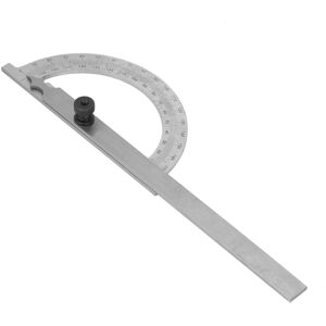 Unbranded Carbon Steel Chrome Plated Protractor Rotary Angle Unbranded Carbon Steel Chrome Plated Protractor Rotary Angle