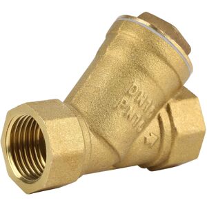 Unbranded 1/2" BSPP Female Thread Y Shaped Brass Strainer Unbranded 1/2" BSPP Female Thread Y Shaped Brass Strainer