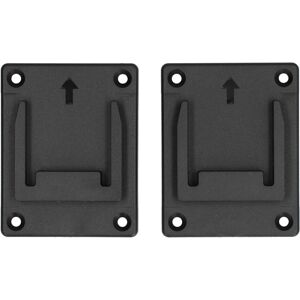 Unbranded 2Pcs Tool Holder Dock Battery Mount Bracket ABS Unbranded 2Pcs Tool Holder Dock Battery Mount Bracket ABS