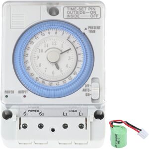 Unbranded Mechanical Timer Automatic 24 Hours Low Power Unbranded Mechanical Timer Automatic 24 Hours Low Power