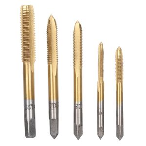 Unbranded 5pcs Manual Screw Thread Tap Tapper Set High Speed Unbranded 5pcs Manual Screw Thread Tap Tapper Set High Speed