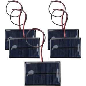 Unbranded 5pcs DC5V 150mA 5pcs Solar Panel Module with Unbranded 5pcs DC5V 150mA 5pcs Solar Panel Module with