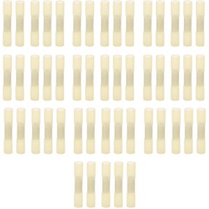 Unbranded 50Pcs Heat Shrink Terminals Butt Connectors Kit Unbranded 50Pcs Heat Shrink Terminals Butt Connectors Kit