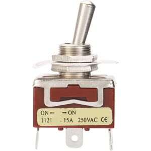 Unbranded 5Pcs On ON SPDT Toggle Switch 12mm 3 pin 2 Unbranded 5Pcs On ON SPDT Toggle Switch 12mm 3 pin 2