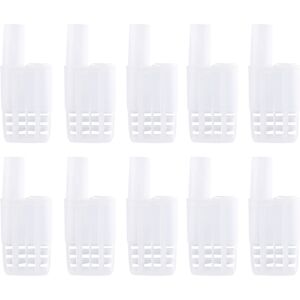 Unbranded 10pc/set Plastic Queen Bee Cages Isolator Unbranded 10pc/set Plastic Queen Bee Cages Isolator
