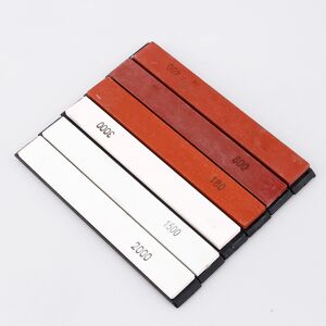 Unbranded 6Pcs/Set Whetstone Sharpening Stones Set Grit 180# Unbranded 6Pcs/Set Whetstone Sharpening Stones Set Grit 180#