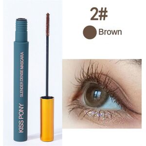 Unbranded (color02) Colored Mascara Natural Dense Brush Head Not Easy To Faint Mascara Eye Unbranded (color02) Colored Mascara Natural Dense Brush Head Not Easy To Faint Mascara Eye
