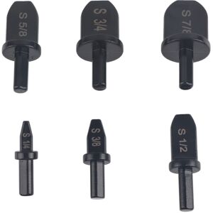 Unbranded 6Pcs Swaging Tool Drill Bit Set Hex Triangular Unbranded 6Pcs Swaging Tool Drill Bit Set Hex Triangular