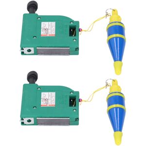 Unbranded 2Pcs Magnetic Wire Hammer Green Line Drop Alloy Unbranded 2Pcs Magnetic Wire Hammer Green Line Drop Alloy