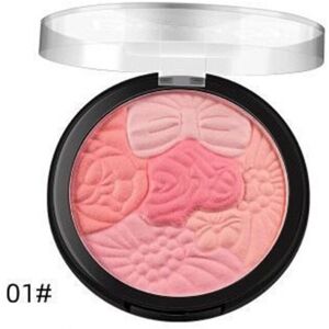Unbranded (color01) Hot Five-color Petal Blush Pearlescent Contour 5-color Powder Powder F Unbranded (color01) Hot Five-color Petal Blush Pearlescent Contour 5-color Powder Powder F