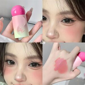 Unbranded (color02) Hot Liquid Blush Low Saturation Whitening Fit Long-lasting Natural Blu Unbranded (color02) Hot Liquid Blush Low Saturation Whitening Fit Long-lasting Natural Blu
