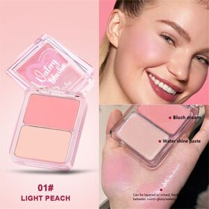 Unbranded (color01) Hot Water Light Blush Cream Natural Brightening Three-dimensional Clea Unbranded (color01) Hot Water Light Blush Cream Natural Brightening Three-dimensional Clea