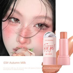 Unbranded (color03) Hot Color-developing Three-dimensional Monochrome Blush Cream Matte Unbranded (color03) Hot Color-developing Three-dimensional Monochrome Blush Cream Matte