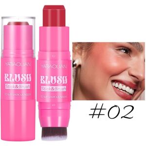 Unbranded (2) 1pc Blush Stick With Brush To Modify Contour Waterproof Contouring Blush Unbranded (2) 1pc Blush Stick With Brush To Modify Contour Waterproof Contouring Blush