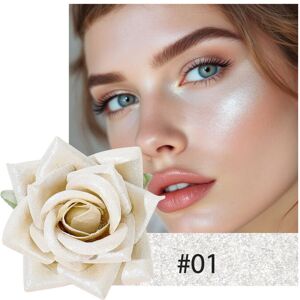 Unbranded (color01) 1pc 3D Three-dimensional Rose Highlight Blush Naturally Enhances Unbranded (color01) 1pc 3D Three-dimensional Rose Highlight Blush Naturally Enhances