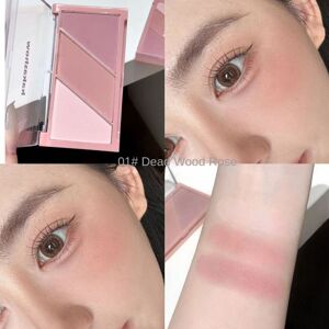 Unbranded (01) 1pc Bangbang Three-color Blush Palette Expansion Color Delicate Vitality Unbranded (01) 1pc Bangbang Three-color Blush Palette Expansion Color Delicate Vitality
