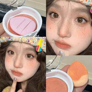 Unbranded (color01) 1pc Colorful Mousse Blush Cream Natural Matte Vitality Young Korean Gi Unbranded (color01) 1pc Colorful Mousse Blush Cream Natural Matte Vitality Young Korean Gi