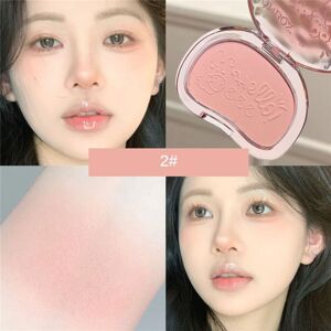 Unbranded (color02) 1pc Jiaobosi Midsummer Milk Atmosphere Blush Expansion And Contraction Unbranded (color02) 1pc Jiaobosi Midsummer Milk Atmosphere Blush Expansion And Contraction