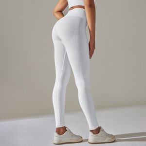 Unbranded (Milky white, L) Tight-fitting seamless knitted hip-raising, high-waisted and tu Unbranded (Milky white, L) Tight-fitting seamless knitted hip-raising, high-waisted and tu