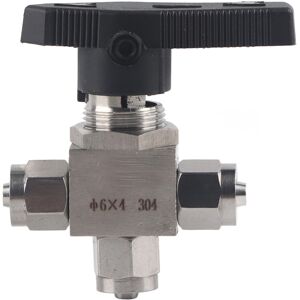 Unbranded 3-Way Ball Valve 304 Stainless Steel Quick Unbranded 3-Way Ball Valve 304 Stainless Steel Quick