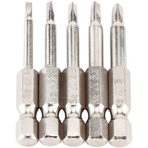 Unbranded 5pcs 50mm 1/4" Hex Shank Triangle Screwdriver Bits Unbranded 5pcs 50mm 1/4" Hex Shank Triangle Screwdriver Bits