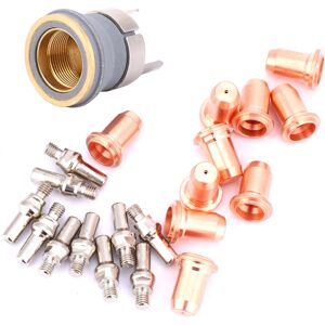 Unbranded 22pcs PT60 PT40 Plasma Cutting Torch Consumables Unbranded 22pcs PT60 PT40 Plasma Cutting Torch Consumables