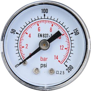 Unbranded Mechanical Pressure Gauge for Air Oil Water Unbranded Mechanical Pressure Gauge for Air Oil Water