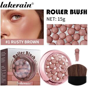 Unbranded (01rustybrown) 1x Roller Blush Ball Pearlescent Spherical Blush Contour Three-di Unbranded (01rustybrown) 1x Roller Blush Ball Pearlescent Spherical Blush Contour Three-di